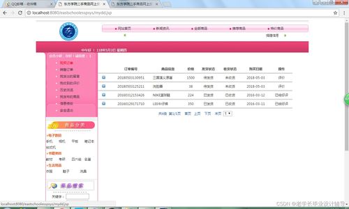 javaweb基于jsp servlet開發二手商品網上交易平臺 購物商城 畢業設計 大作業 畢業設計